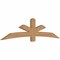Ekena Millwork Alberta Smooth Timber Gable Bracket, Western Red Cedar, 96"W x 24"H x 3 1/2"D x 5 1/2"F, 6/12 Pitch GBW096X24X0406ALB00SWR - alternate 2